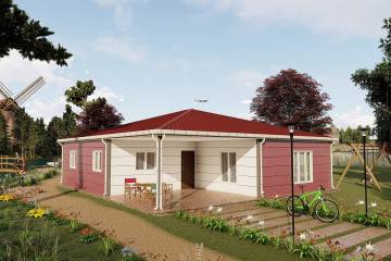 Çelik Ev 114  m²