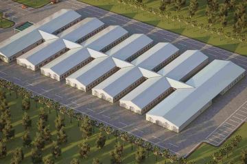 675 m² Prefabrik Hastane