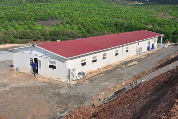 250 m² Prefabrik Yemekhane