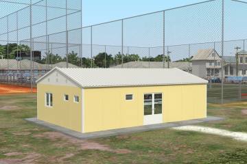 Prefabrik Yemekhane 65 m²