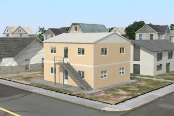 Prefabrik Yemekhane 136 m²