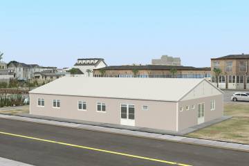 Prefabrik Yemekhane 217 m²