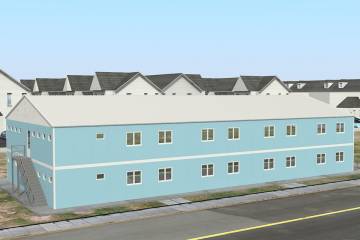 Prefabrik Yatakhane 736 m²