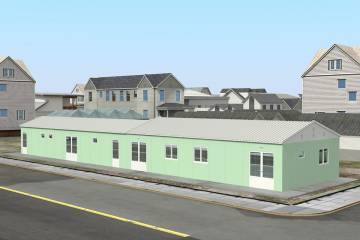 Prefabrik Sosyal Tesis 151 m²