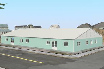 Prefabrik Sosyal Tesis 423 m²