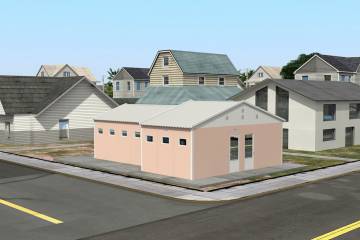 Prefabrik WC ve Duş 62 m²