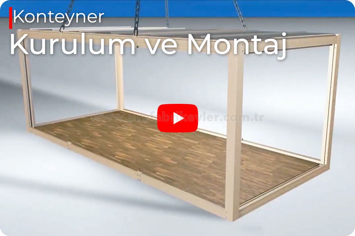 Konteyner Ev Kurulum ve Montaj