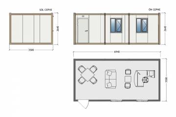 demonte konteyner plan
