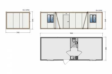 satılık konteyner plan