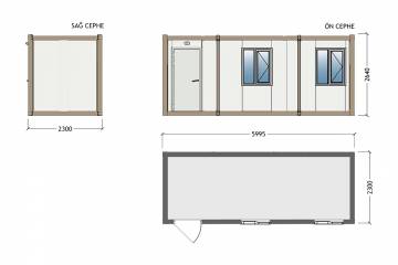 demonte konteyner plan