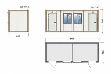 yaşam konteyner plan