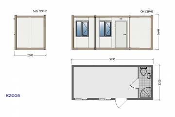 konteyner şantiye plan