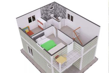 çelik villa 3d 1