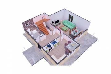 prefabrik villalar 3d