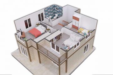 villa yapı 3d 1