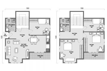 villa yapı plan