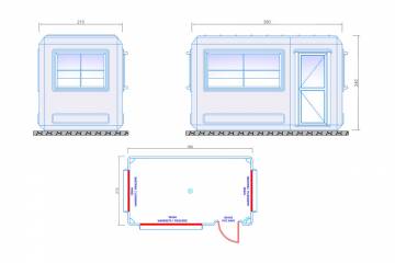 polyester kabin plan