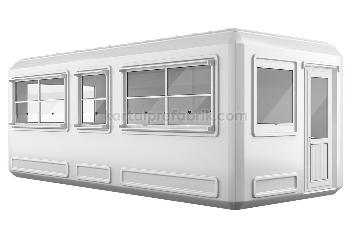 Polyester Kabin 270 x 630