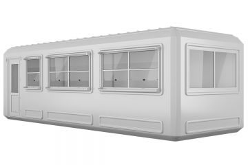 Polyester Kabin 270 x 750