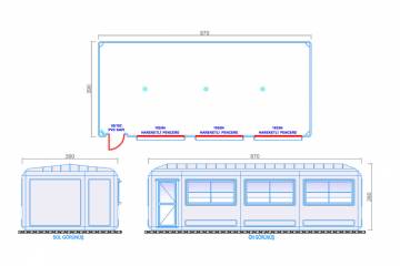 Endüstriyel Kabin plan