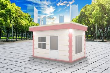 güvenlik kulübesi 3d