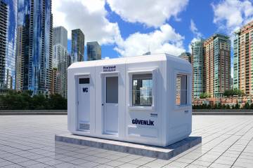 Seyyar Tuvalet ve Duş 150 X 390