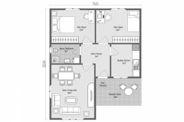 çelik ev fiyatları plan