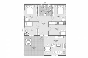 prefabrik dublex plan