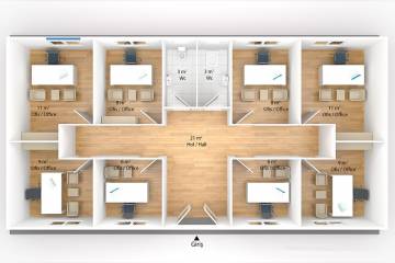 prefabrik büro 3d 1