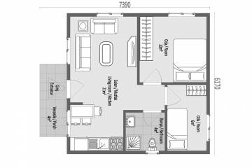 prefabrik evler plan
