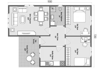 prefabrik ev izmir plan