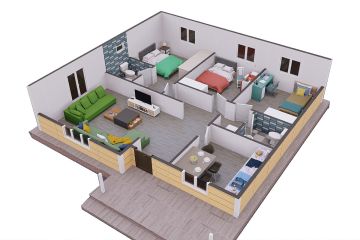 hazır ev fiyatları 3d