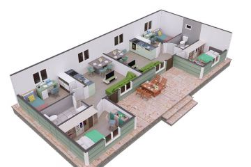 çelik ev fiyatları 3d