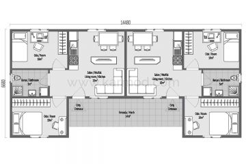çelik ev fiyatları plan
