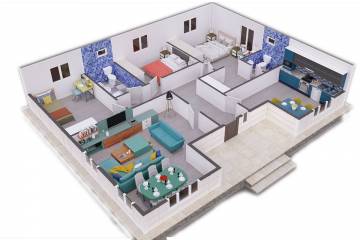 villa yapı fiyatları 3d