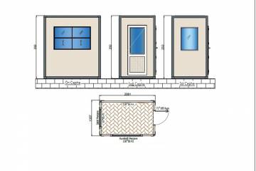 Panel Kabin Güvenlik  plan