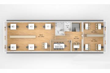 prefabrik şantiye 3d