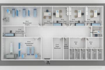 Prefabrik Poliklinik