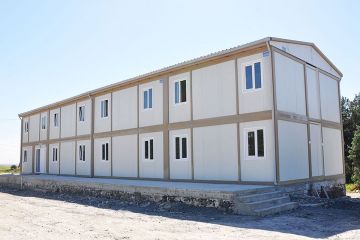 346 m² Yemekhane Konteyneri
