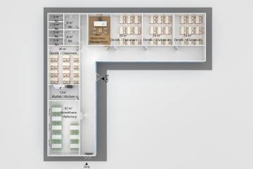 prefabrik okul projeleri plan