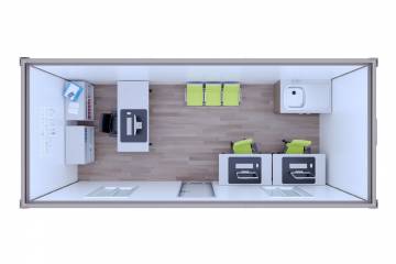 şantiye konteyner 3d