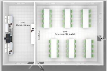 Prefabrik Dükkan 3d
