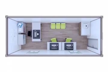 satılık konteyner 3d