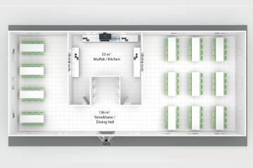 prefabrik yapılar plan