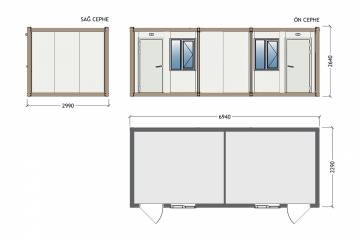 yaşam konteyner plan