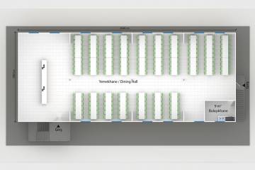 prefabrik restaurant plan