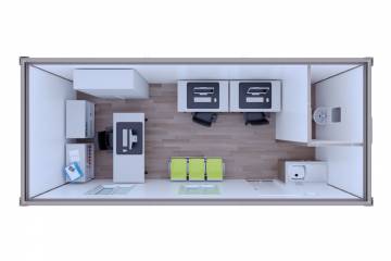 büro konteyner 3d