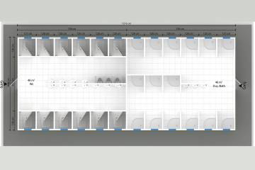 Prefabrik Banyo plan